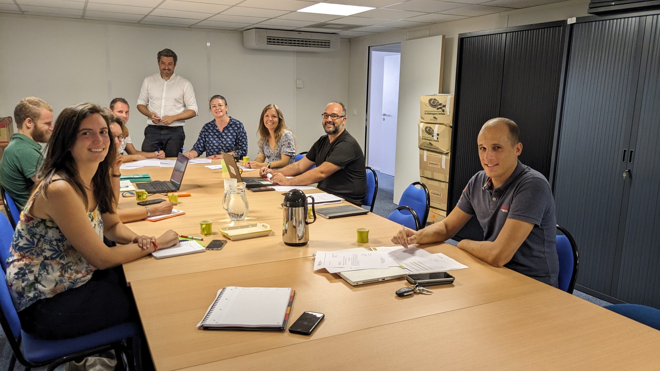 Signature d’actes d’engagement entre le CEN Occitanie et les entreprises Terélian
