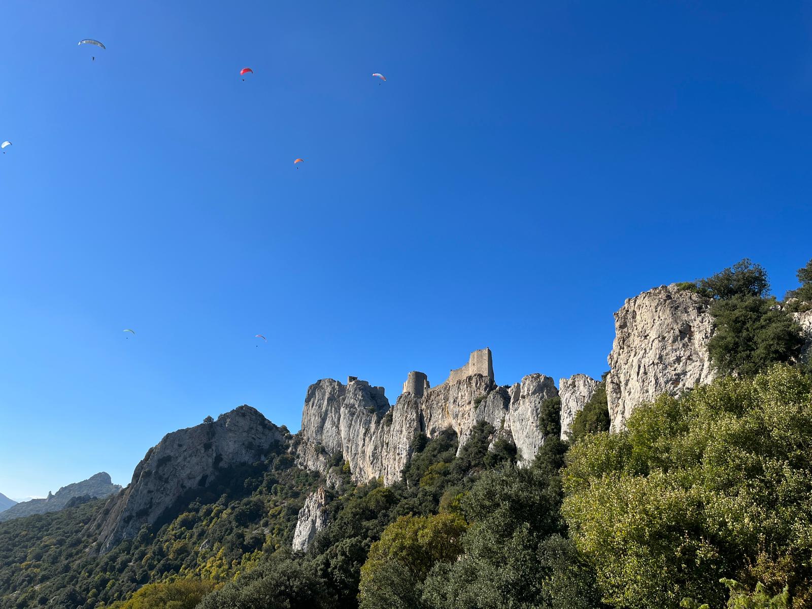 Château de Peyrepertuse dans l'Aude