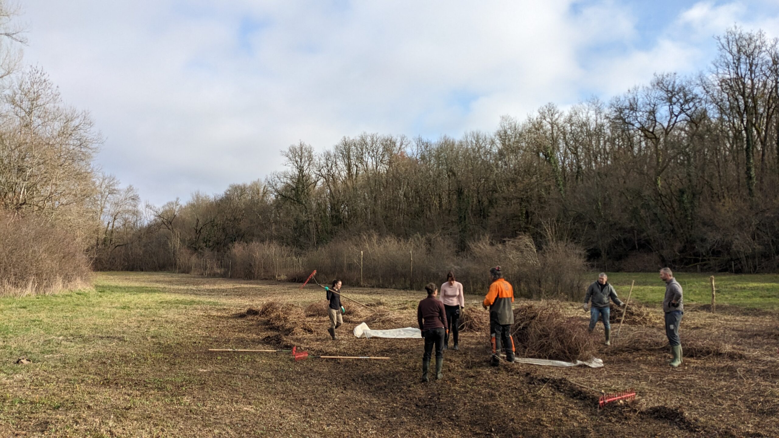 chantier nature dans le lot