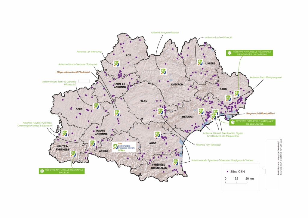 Carte CEN Occitanie 2025