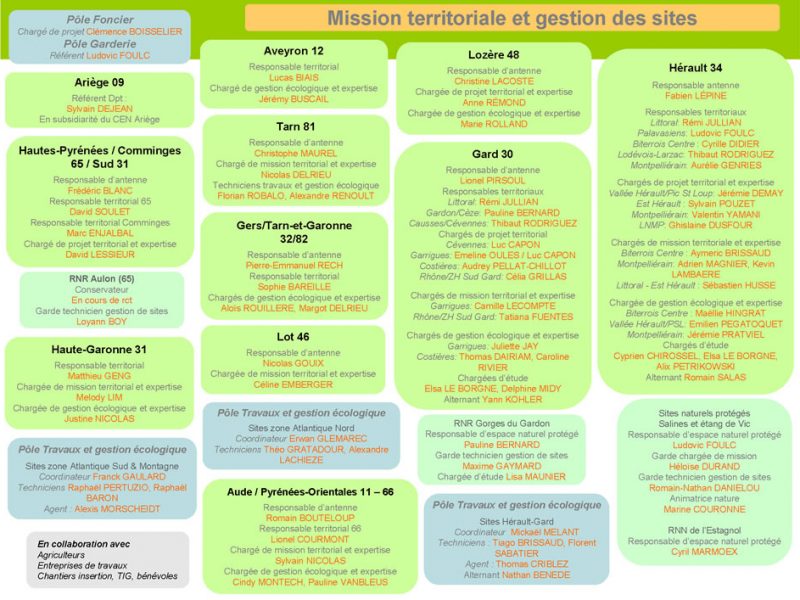 Organigramme Mission territoriale